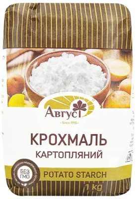 Крохмаль Август картопляний, 1 кг